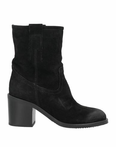 Lemaré Woman Ankle boots Black Soft Leather Cover