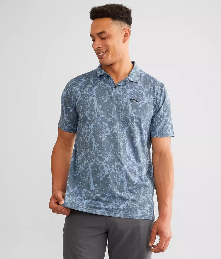 Oakley Marble Jacquard O Hydrolix Polo Cover