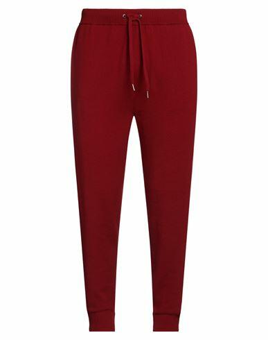 Derek Rose Man Pants Brick red Cashmere Cover