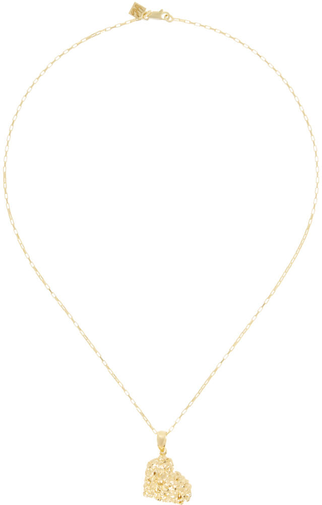 Veneda Carter Gold VC014 Vertical Signature Heart Necklace Cover