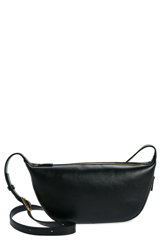 Madewell The Sling Leather Crossbody Bag in True Black Cover