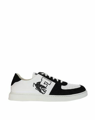 Etro Etro Black Sneakers Man Sneakers Black Leather Cover