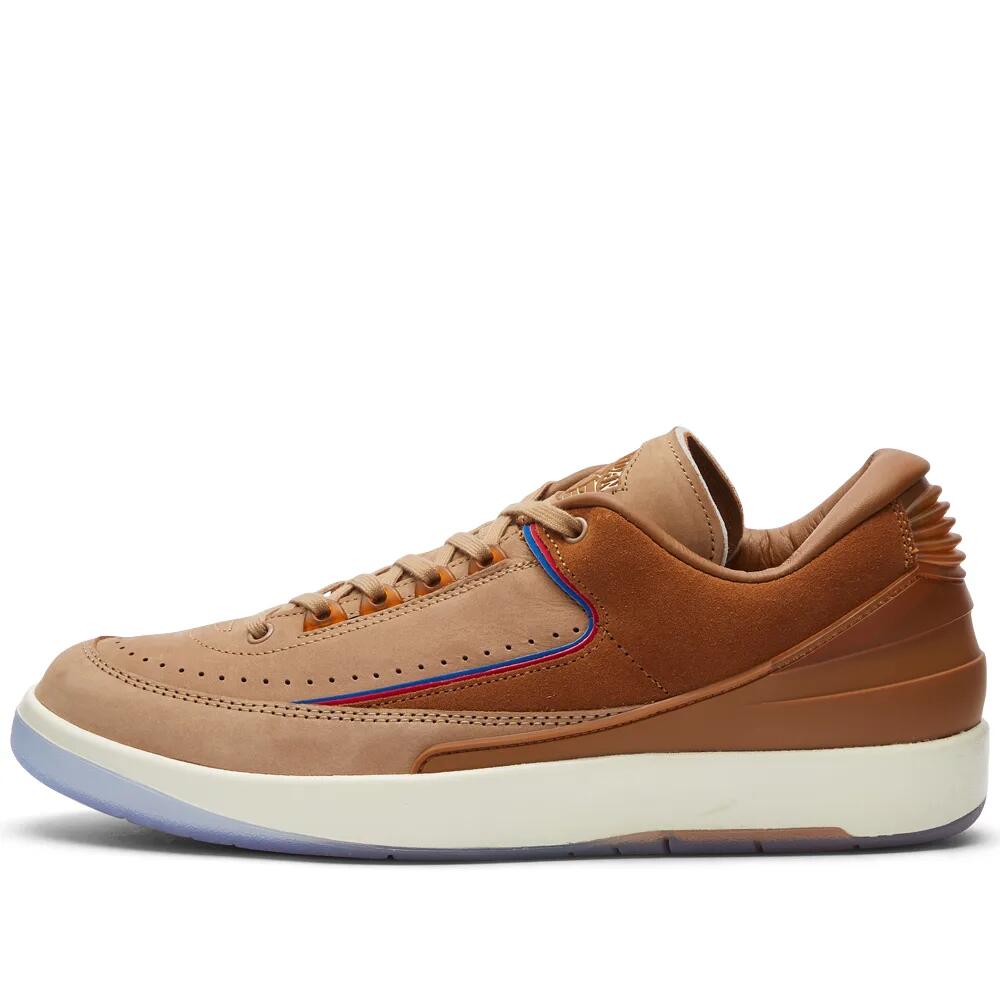 Air Jordan Men's x Two 18 2 Retro Low SP Sneakers in Rocky Tan/British Tan Cover