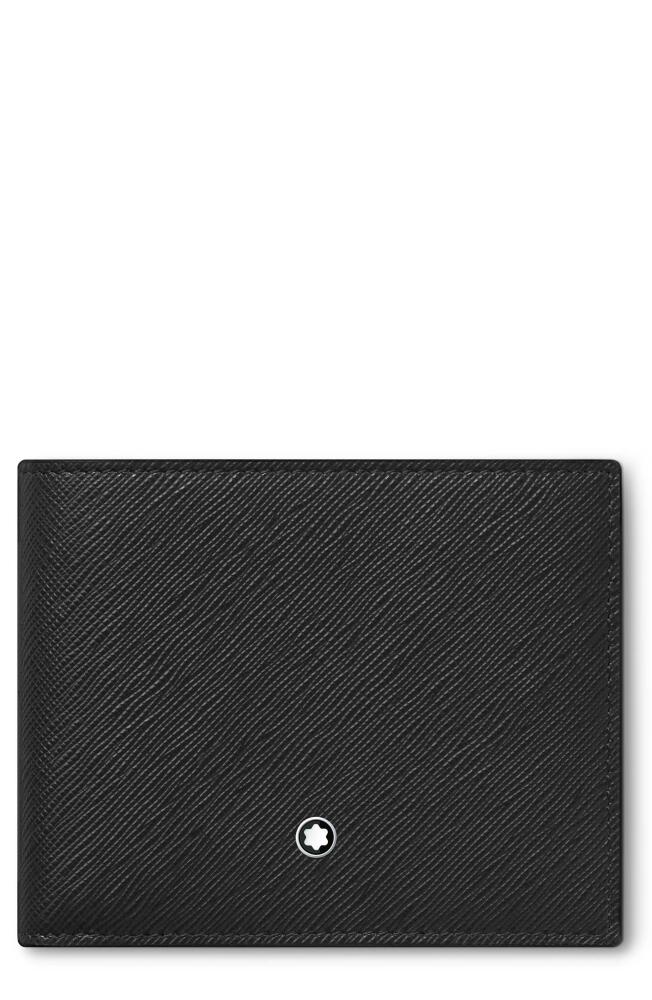 Montblanc Sartorial Leather Bifold Wallet in Black Cover