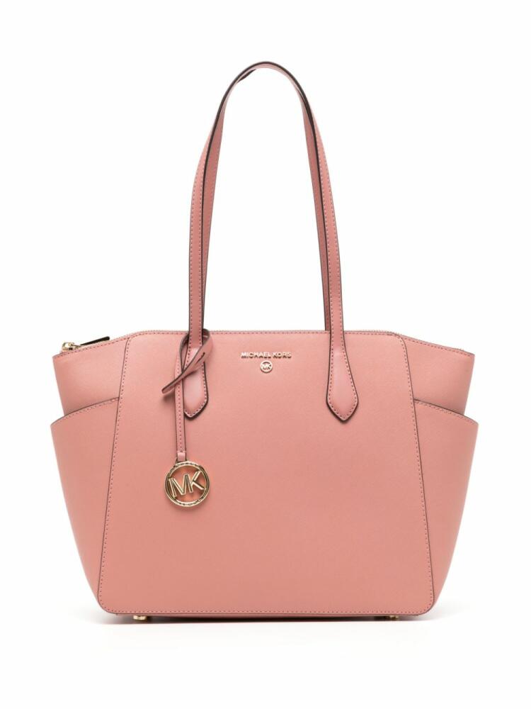 Michael Kors medium Marilyn leather tote bag - Pink Cover