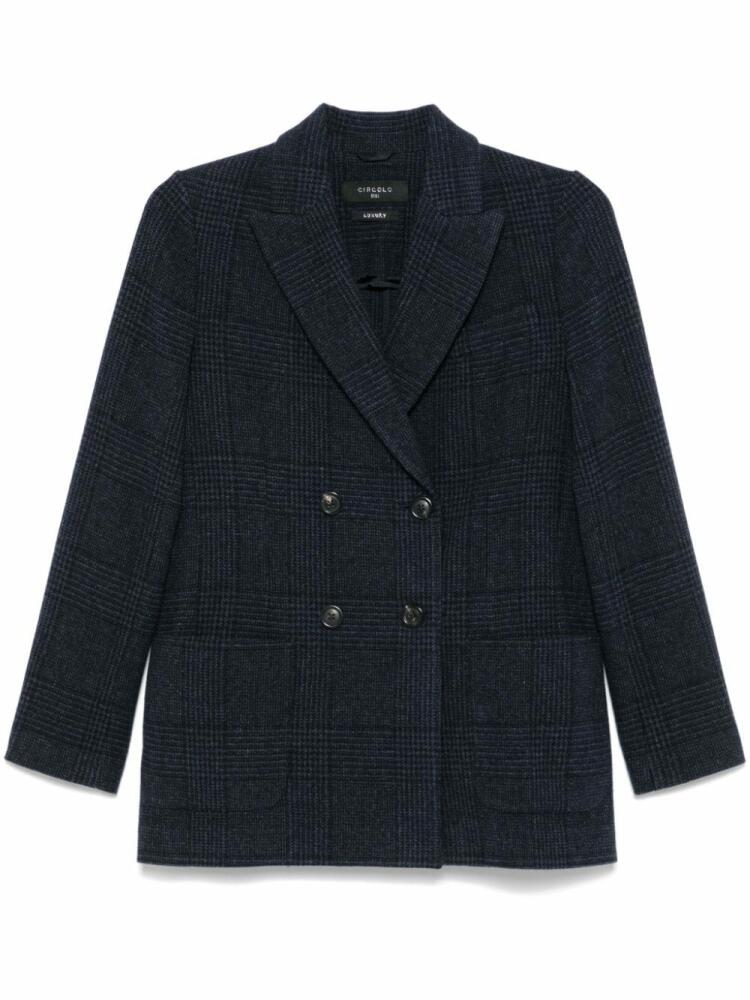 Circolo 1901 Prince Of Wales blazer - Blue Cover