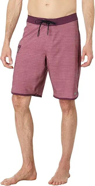 Salty Crew Lineup 21 Boardshorts (Plum) Men's Swimwear Cover