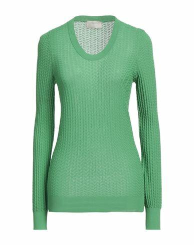 Drumohr Woman Sweater Green Cotton Cover