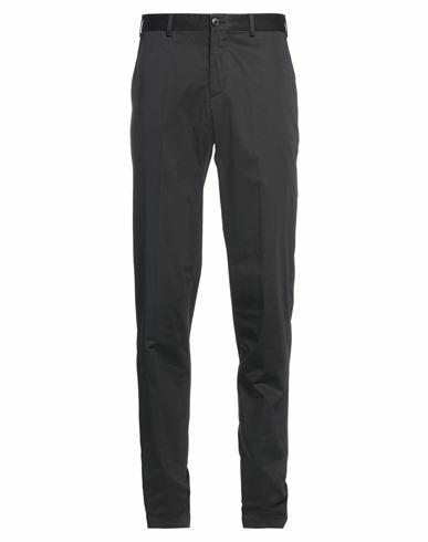 Lab. Pal Zileri Man Pants Black Cotton, Polyurethane Cover