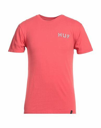 Huf Man T-shirt Coral Cotton Cover