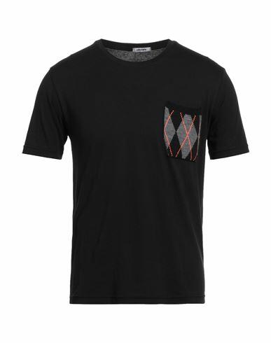 Stilosophy Man T-shirt Black Cotton Cover