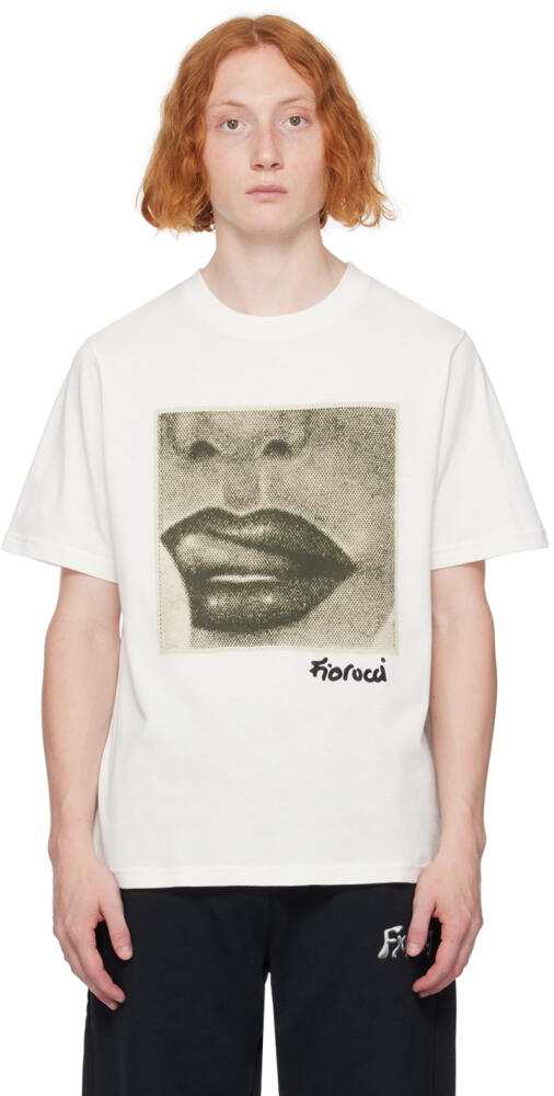 Fiorucci White Lips T-Shirt Cover