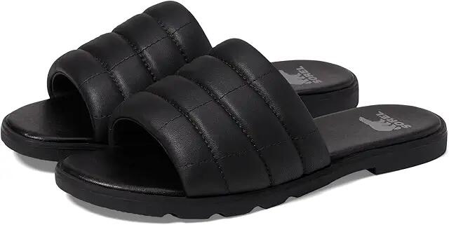 SOREL Ella III Slide (Black/Black) Women's Shoes Cover