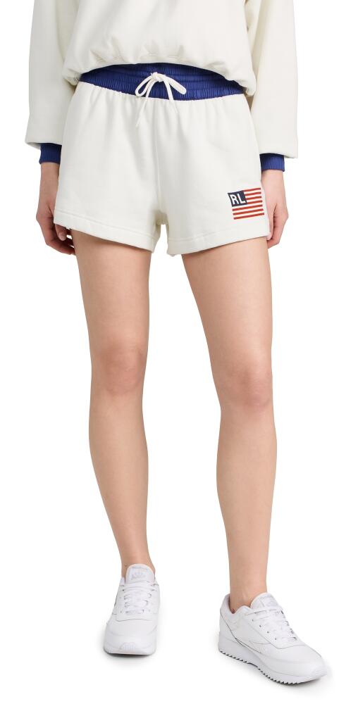 Polo Ralph Lauren Flag Shorts Deckwash White Cover