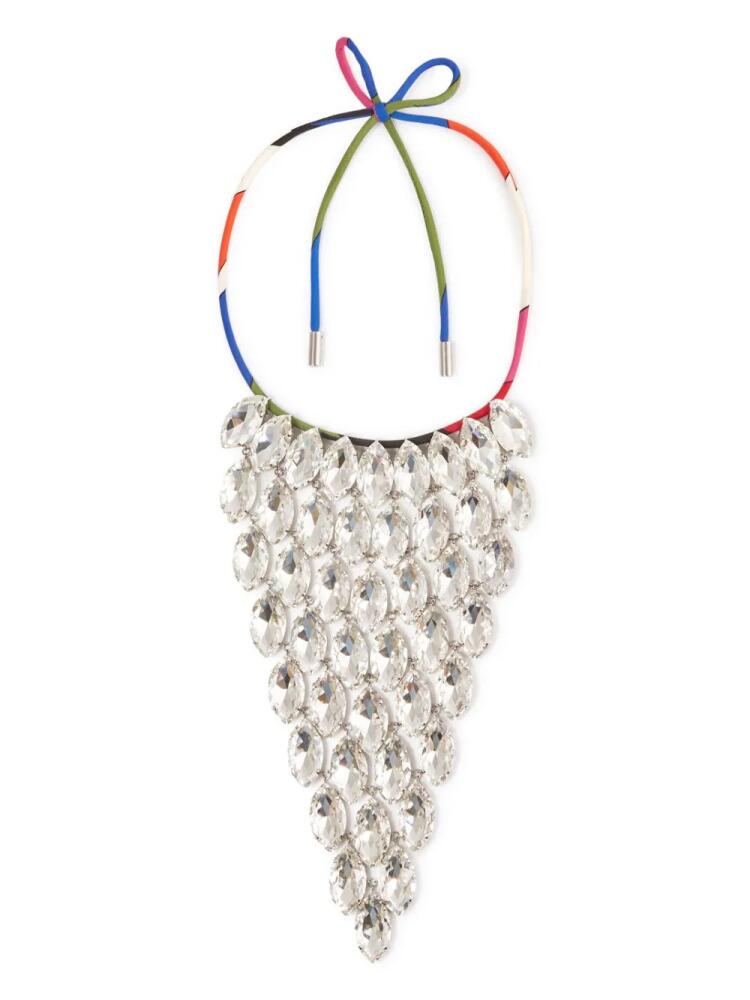 PUCCI crystal-embellished necklace - Silver Cover