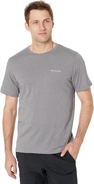 Columbia Thistletown Hills Short Sleeve (City Grey Heather) Men's Clothing Cover