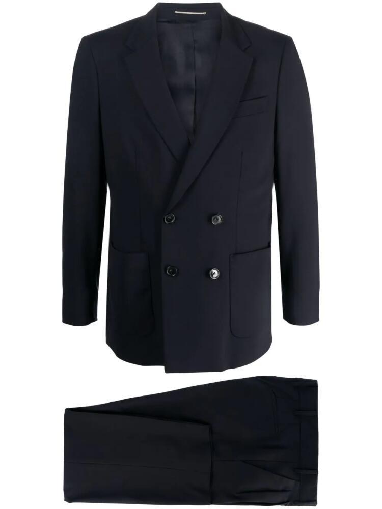 PT Torino notched-lapel double-breasted blazer - Blue Cover