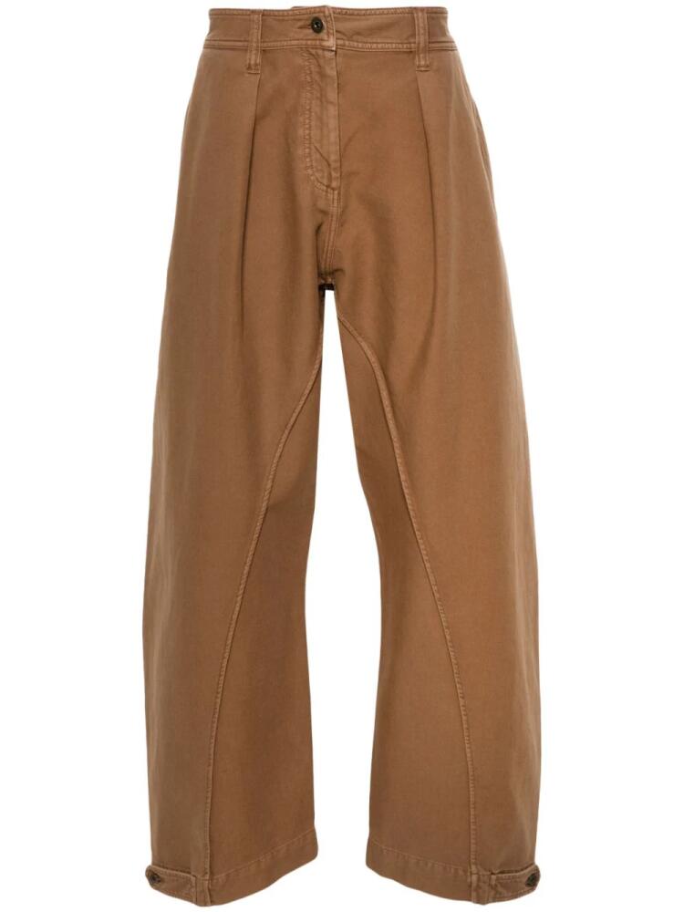 JW Anderson cotton trousers - Brown Cover