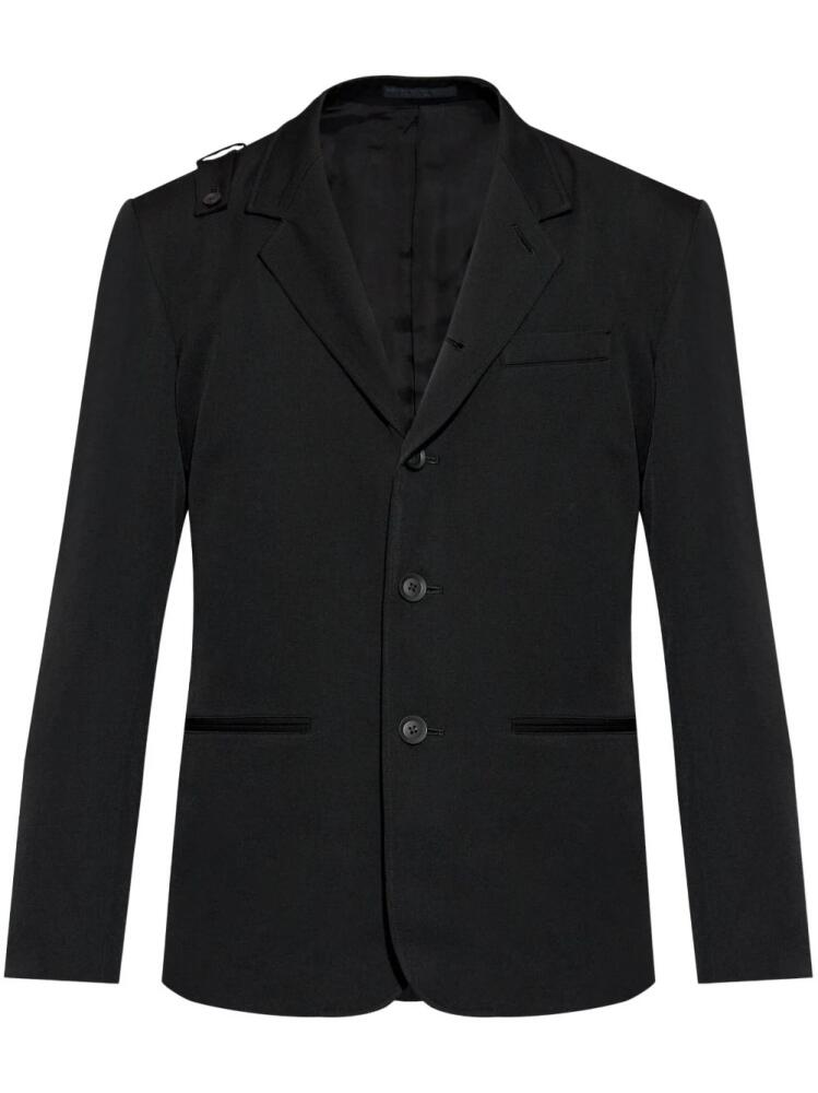 Yohji Yamamoto wool blazer - Black Cover