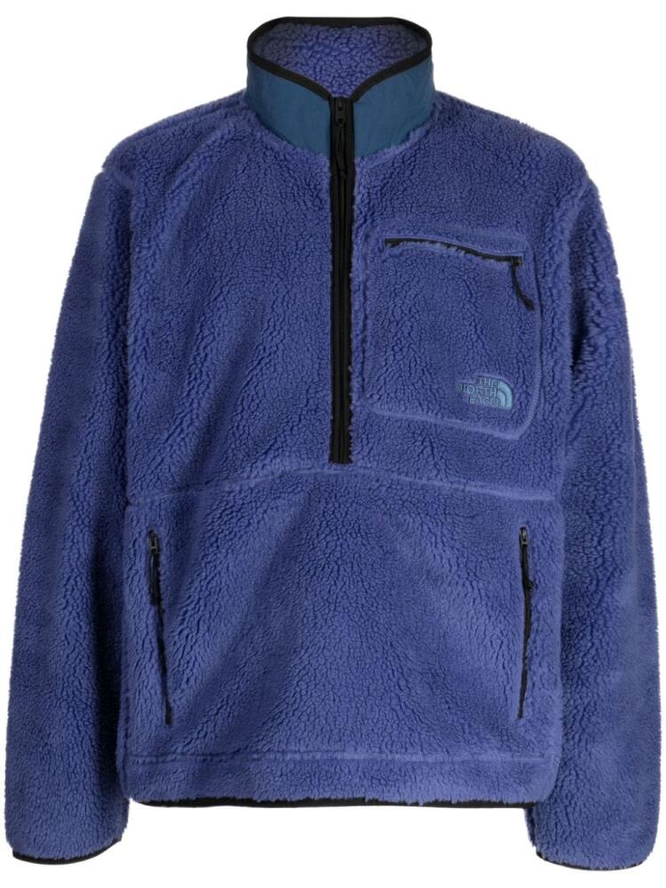 The North Face Extreme Pile sherpa-fleece sweatshirt - Purple Cover