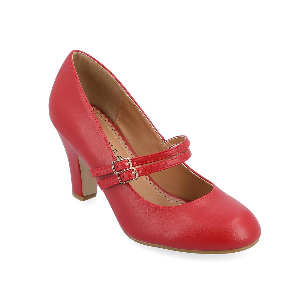 Journee Collection Windy Mary Jane Pump | Women's | Red Cover