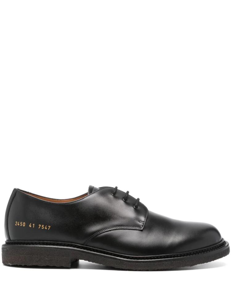 Common Projects Officer's Derby shoes - Black Cover