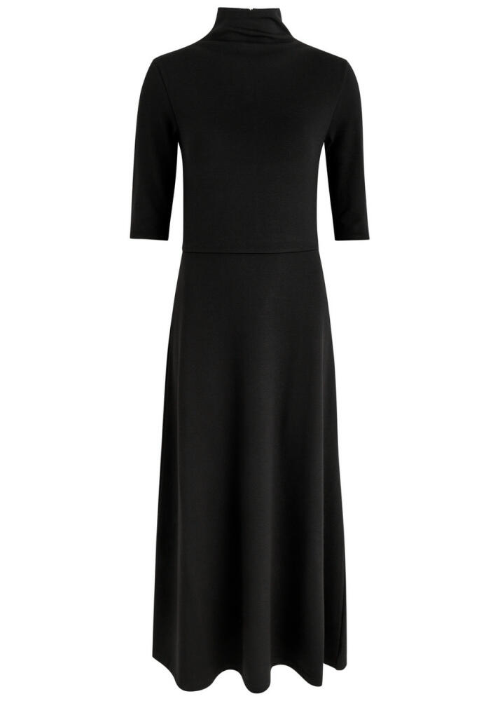 Vince Stretch-knit Maxi Dress - Black Cover