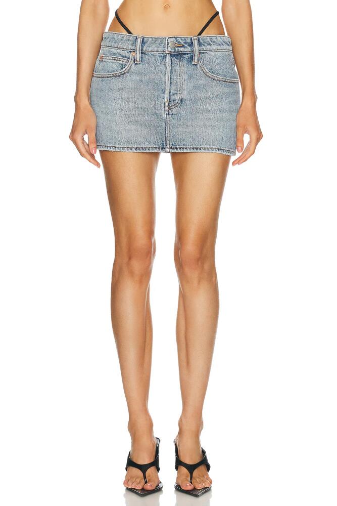 Alexander Wang Mini Skirt in Blue Cover