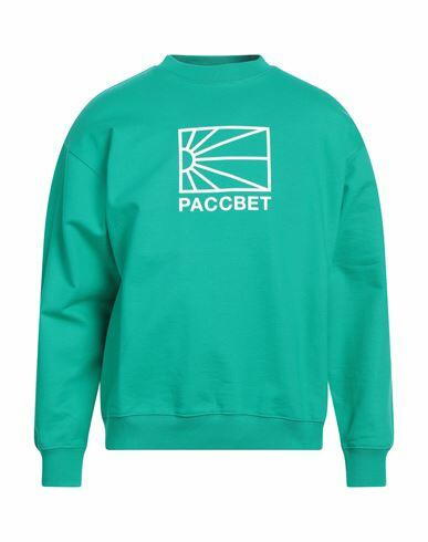 Rassvet Man Sweatshirt Green Cotton Cover