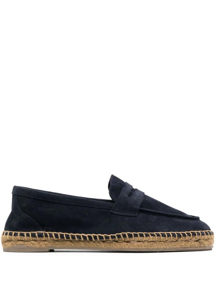 Castañer Nacho penny loafer espadrilles - Blue Cover