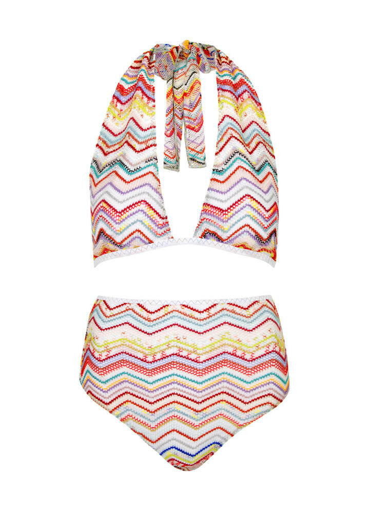 Missoni Zigzag Fine-knit Bikini - Cover