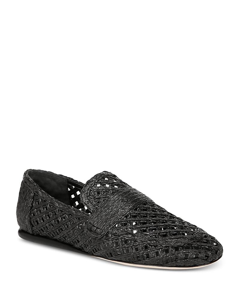 Vince Women's Davis Raffia Loafer Flats Cover