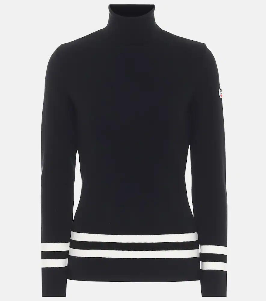 Fusalp Judith striped turtleneck sweater Cover