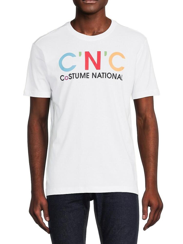 C'N'C COSTUME NATIONAL Men's Logo T-Shirt - White Cover