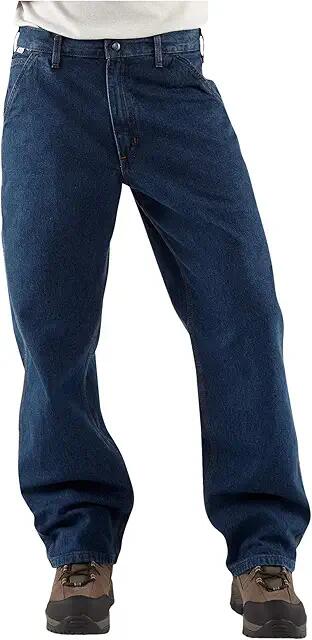 Carhartt Big Tall Flame-Resistant Signature Denim Dungarees (Denim) Men's Clothing Cover