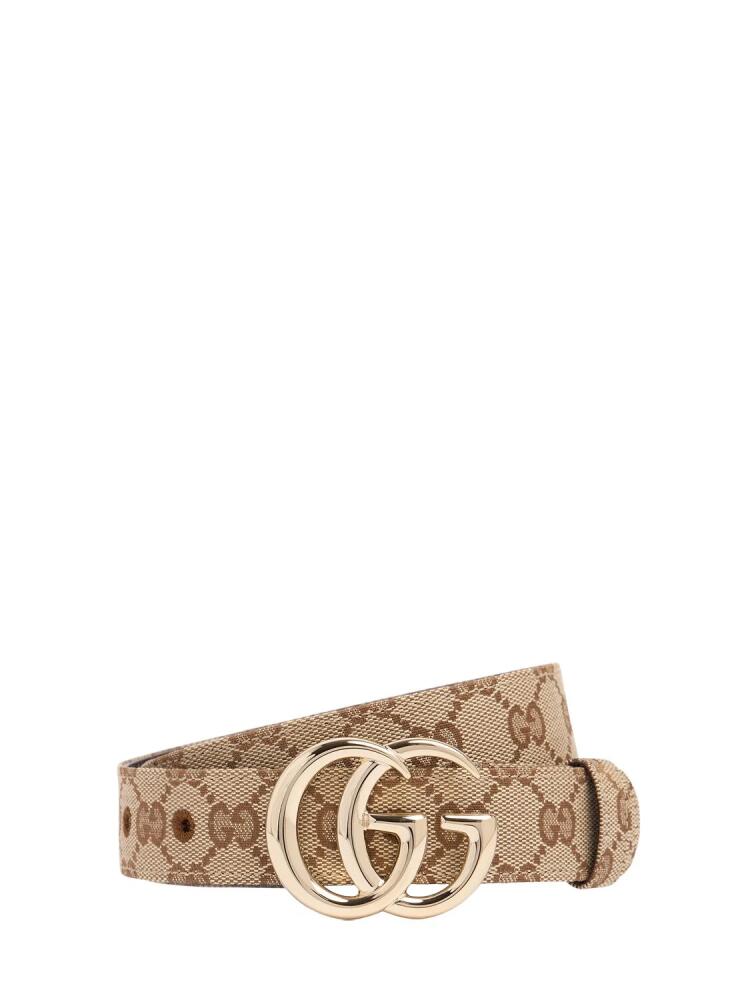 GUCCI 30mm Gg Marmont Canvas Belt Cover