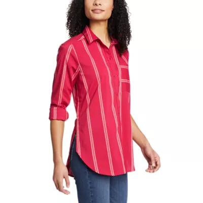 Eddie Bauer Women's On The Go Long-Sleeve Shirt Cover