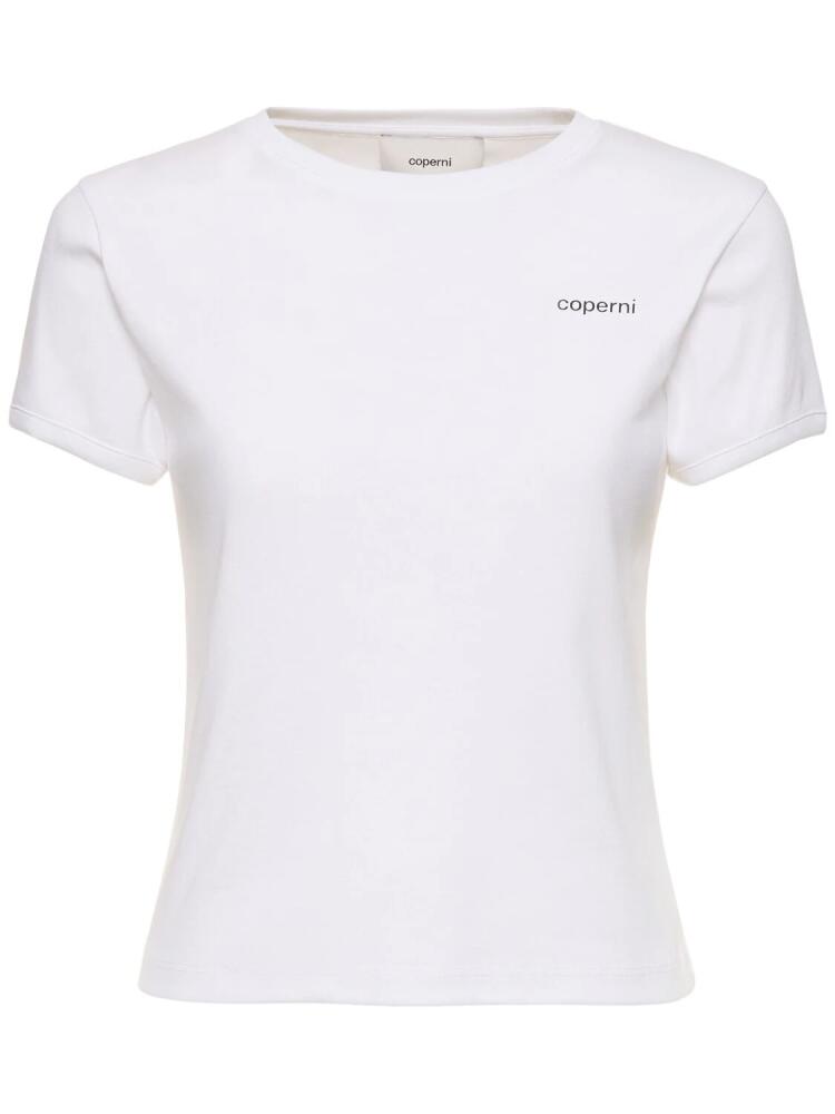 COPERNI Logo Slim Cotton Jersey T-shirt Cover