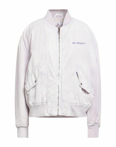 Off-white Woman Jacket Lilac Polyamide, Elastane Cover