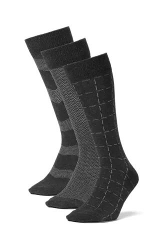 Eddie Bauer Men's Pattern Crew Socks - 3-Pack Cover