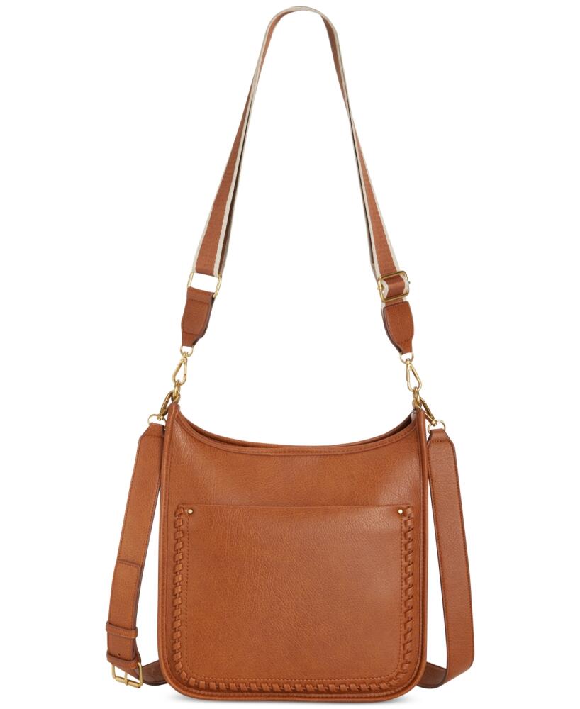 Style & Co Whipstitch Medium Crossbody, Created for Macy's - Tortoise Shell Cover