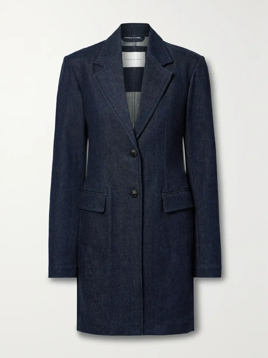 Veronica de Piante - Stephanie Denim Coat - Blue Cover