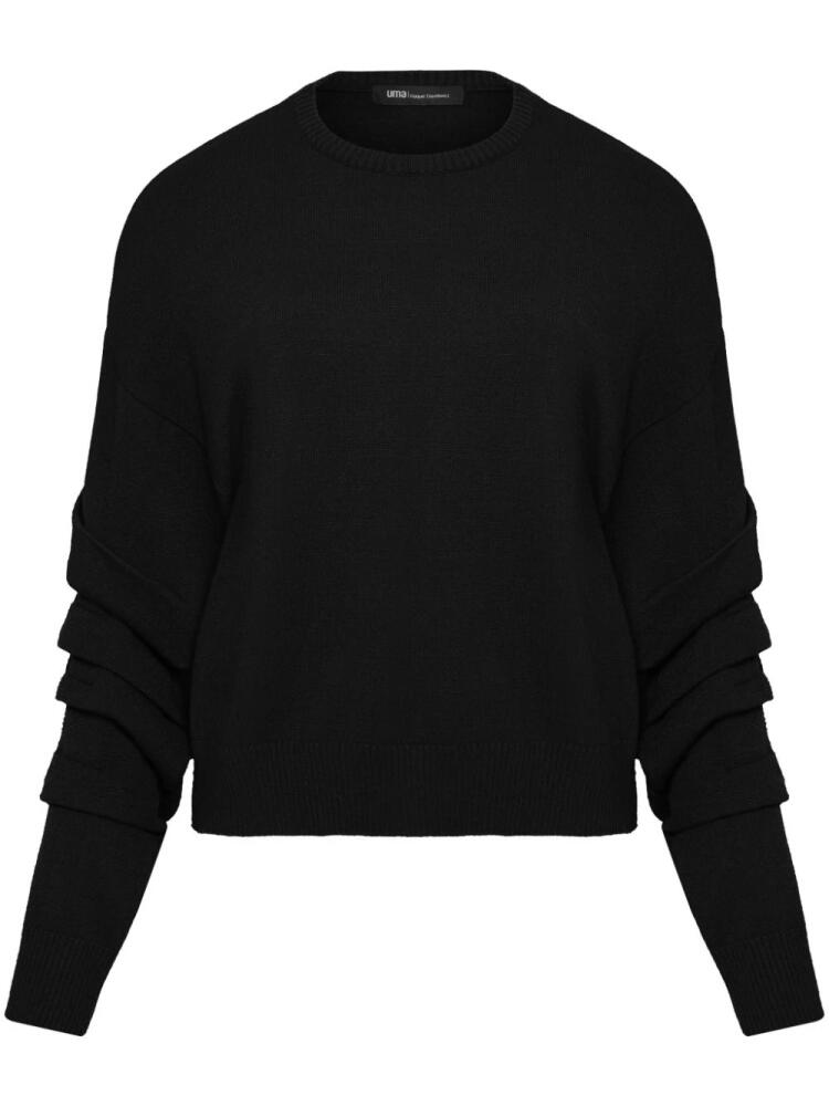 Uma | Raquel Davidowicz crew-neck jumper - Black Cover