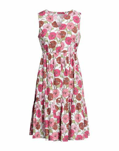 Camicettasnob Woman Midi dress Pink Cotton Cover