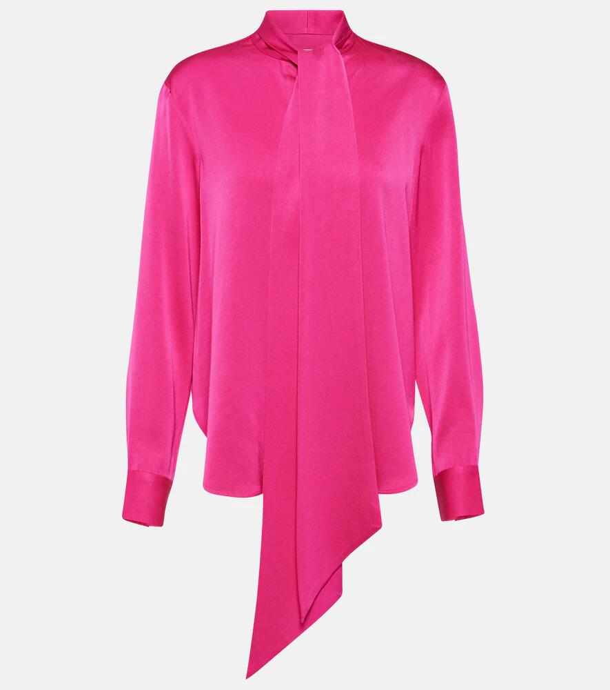 Alex Perry Satin crêpe blouse Cover