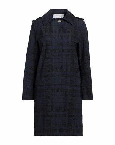 Harris Wharf London Woman Overcoat & Trench Coat Navy blue Polyester Cover