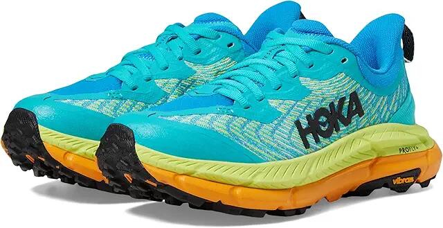 Hoka Women's Mafate Speed 4 (Ceramic/Diva Blue) Women's Shoes Cover