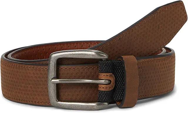 Johnston & Murphy Xc4 Perfed Casual Belt (Tan) Men's Belts Cover