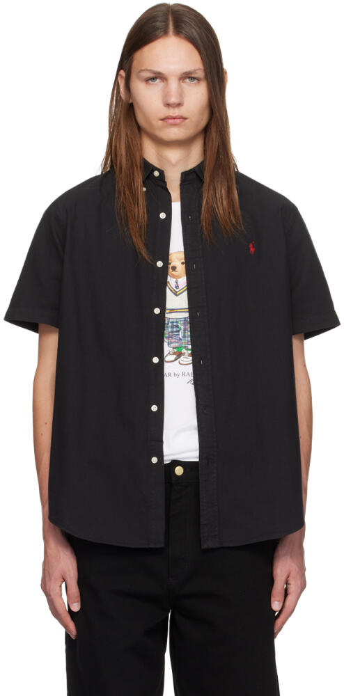 Polo Ralph Lauren Black Classic Fit Shirt Cover