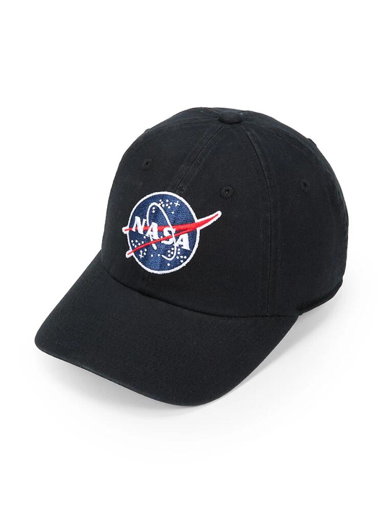 American Needle Men's Nasa Logo Baseball Cap - Black Cover